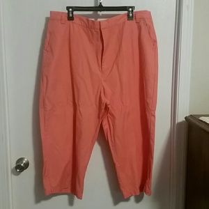 Ladies plus size capris